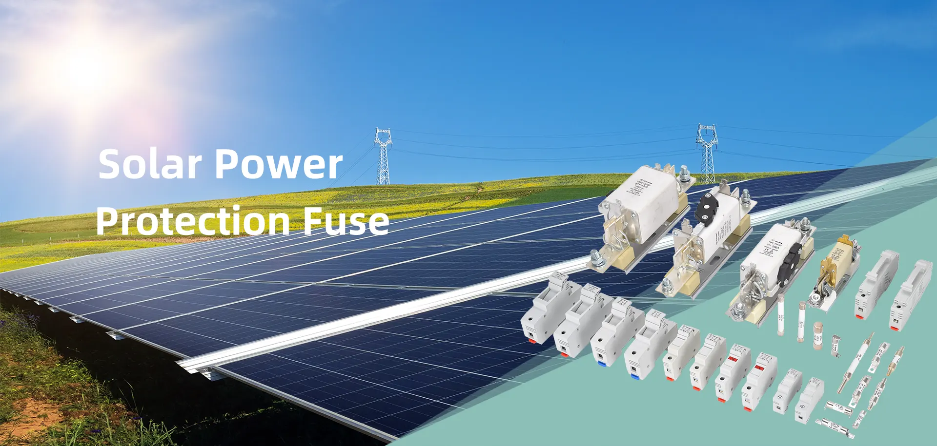 Čínská ochrana sluneční energie PV pojistky Výrobci